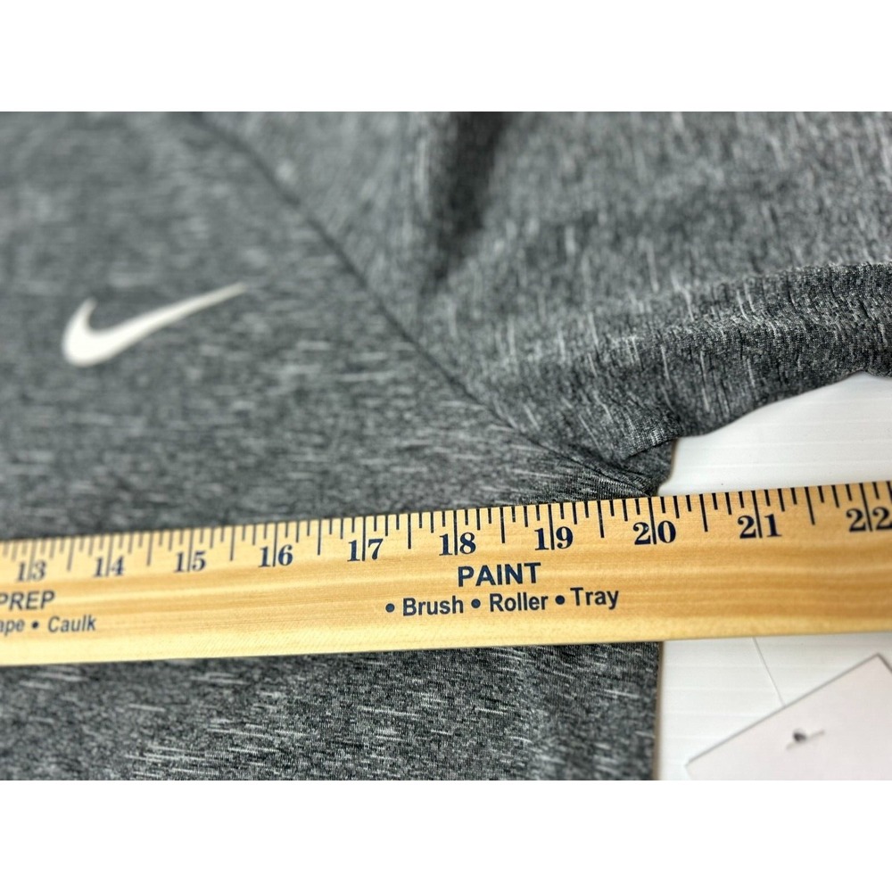 Nike DRI-FIT Swim Men Hydroguard Short Sleeve Shirt Gray NESSA589-001 Men's S - Picture 6 of 10